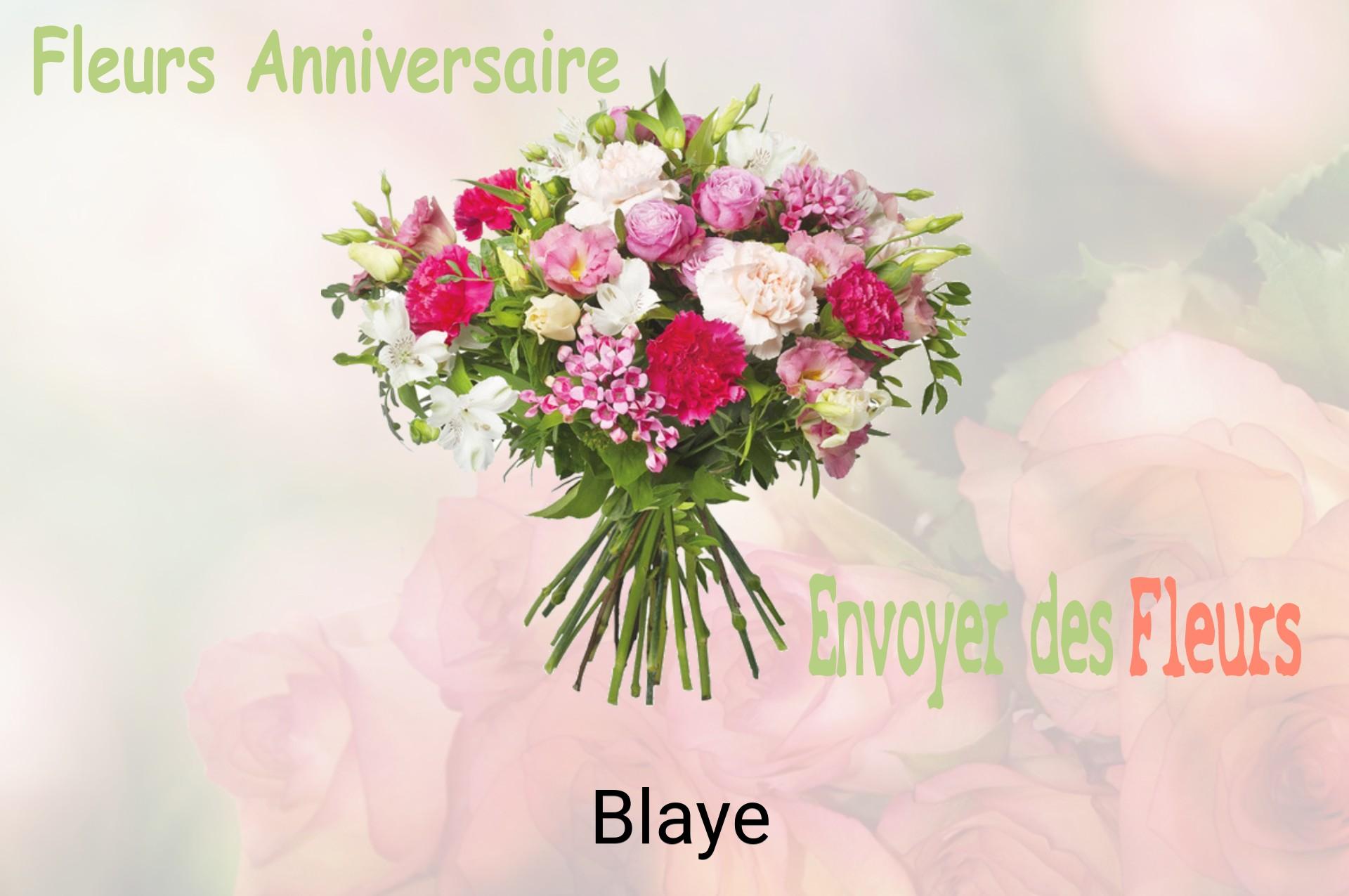 Bouquet de fleurs d’anniversaire livré à Blaye